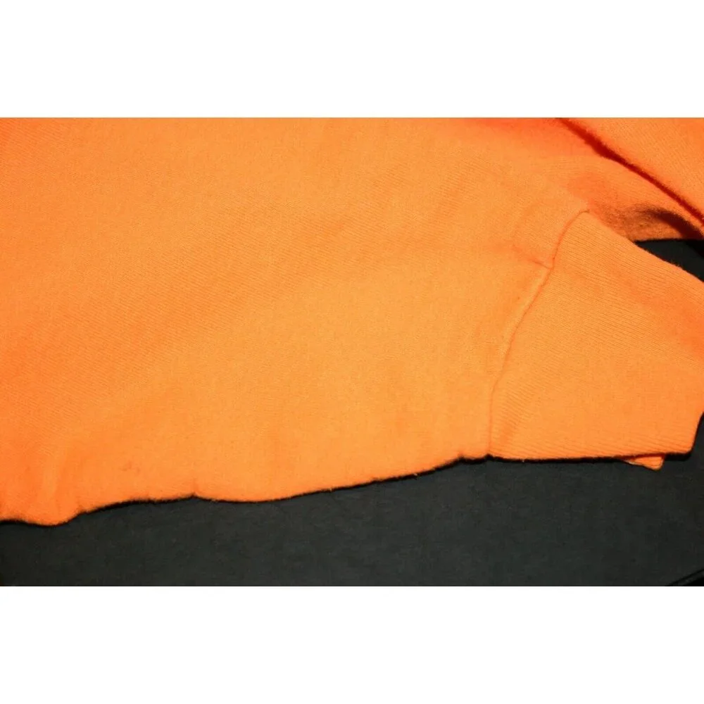 Sturgis Motorcycle Rally hoodie sweater mens medium 76th 2016 orange Jerzees
